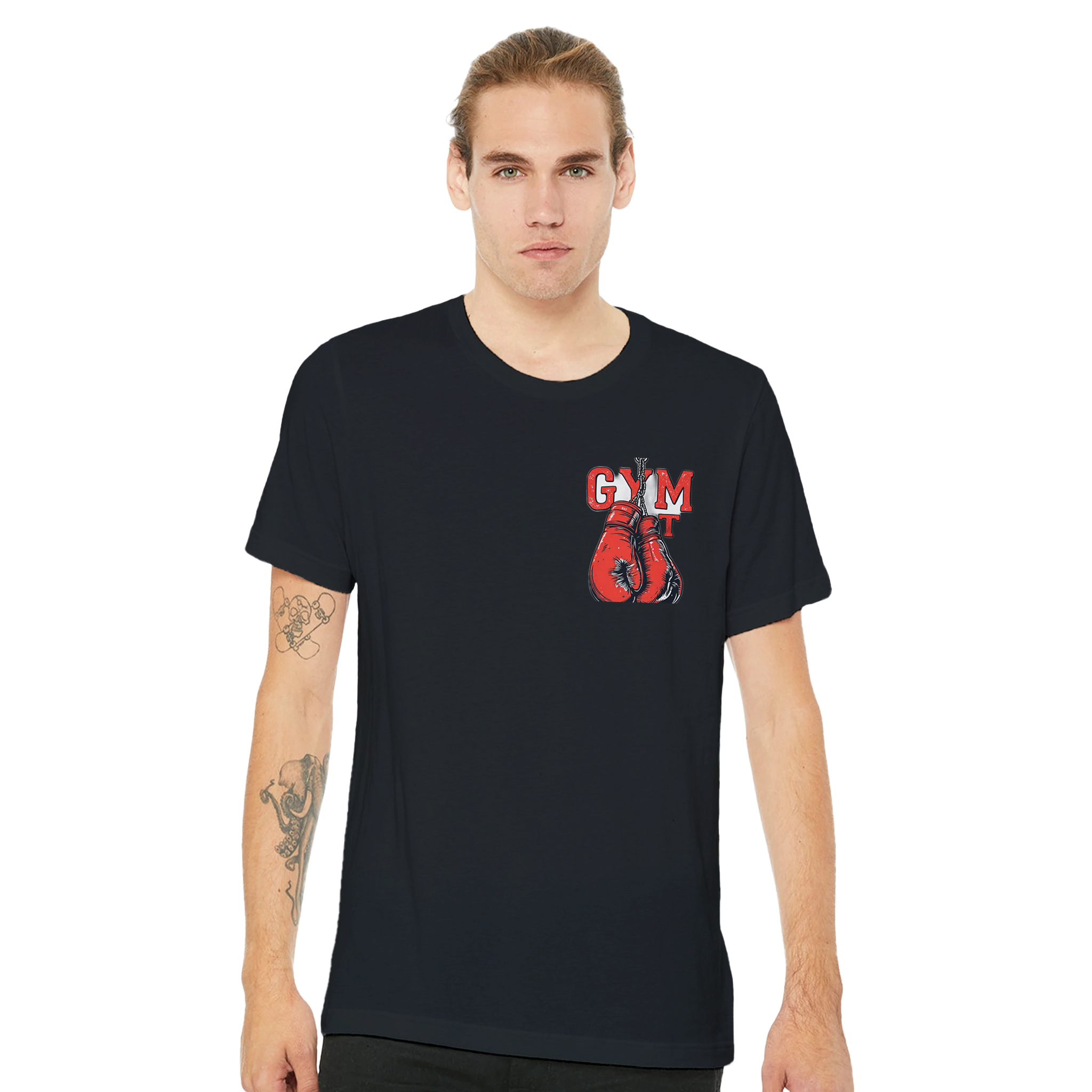 Retro Sports Boxing T-Shirt — detail view | Wild Thread Co