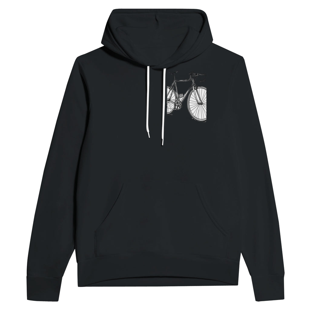 Retro Sports Cycling Hoodie — detail view | Wild Thread Co
