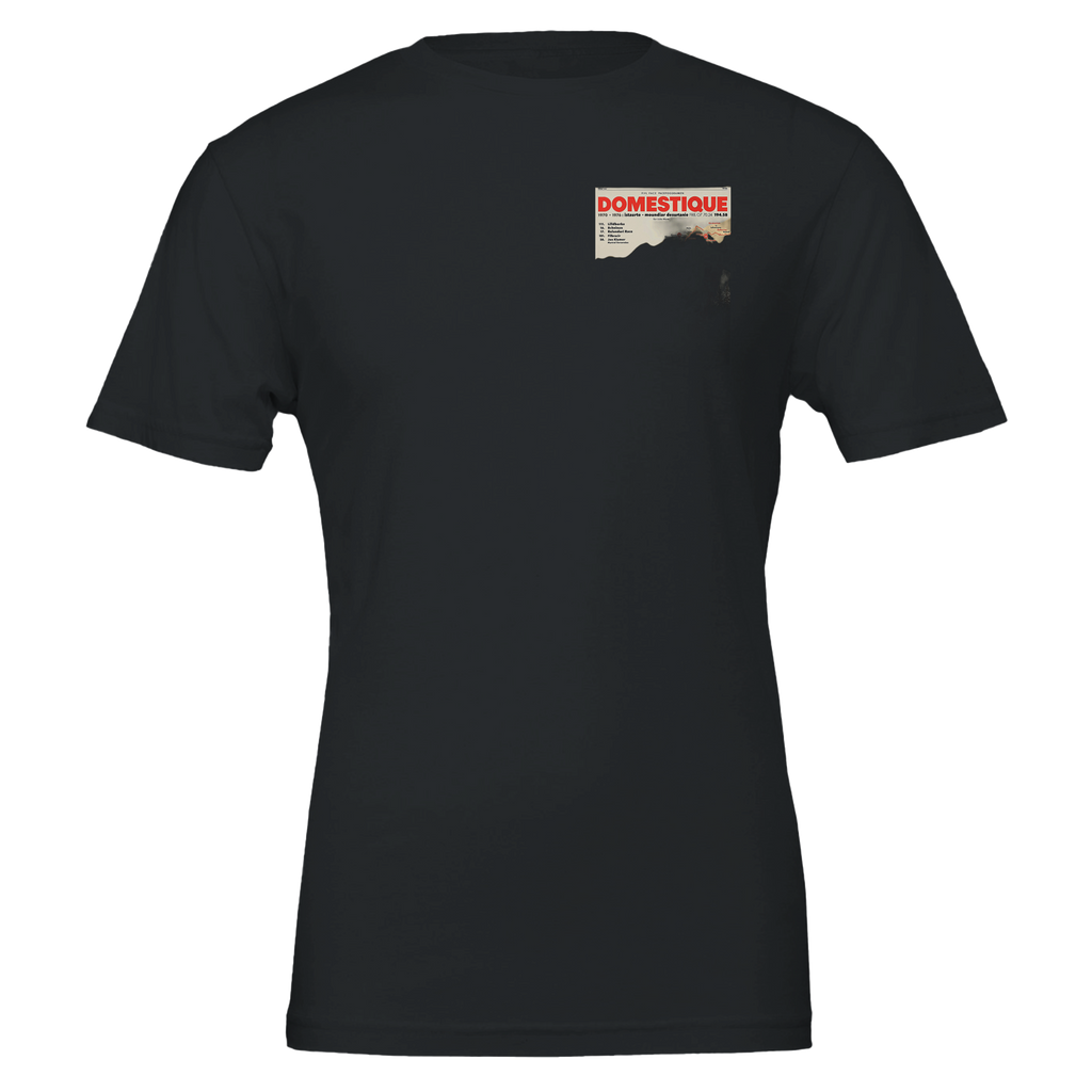 Retro Cycling Domestique T-Shirt Unisex Cotton Tee UK T-Shirt — detail view | Wild Thread Co