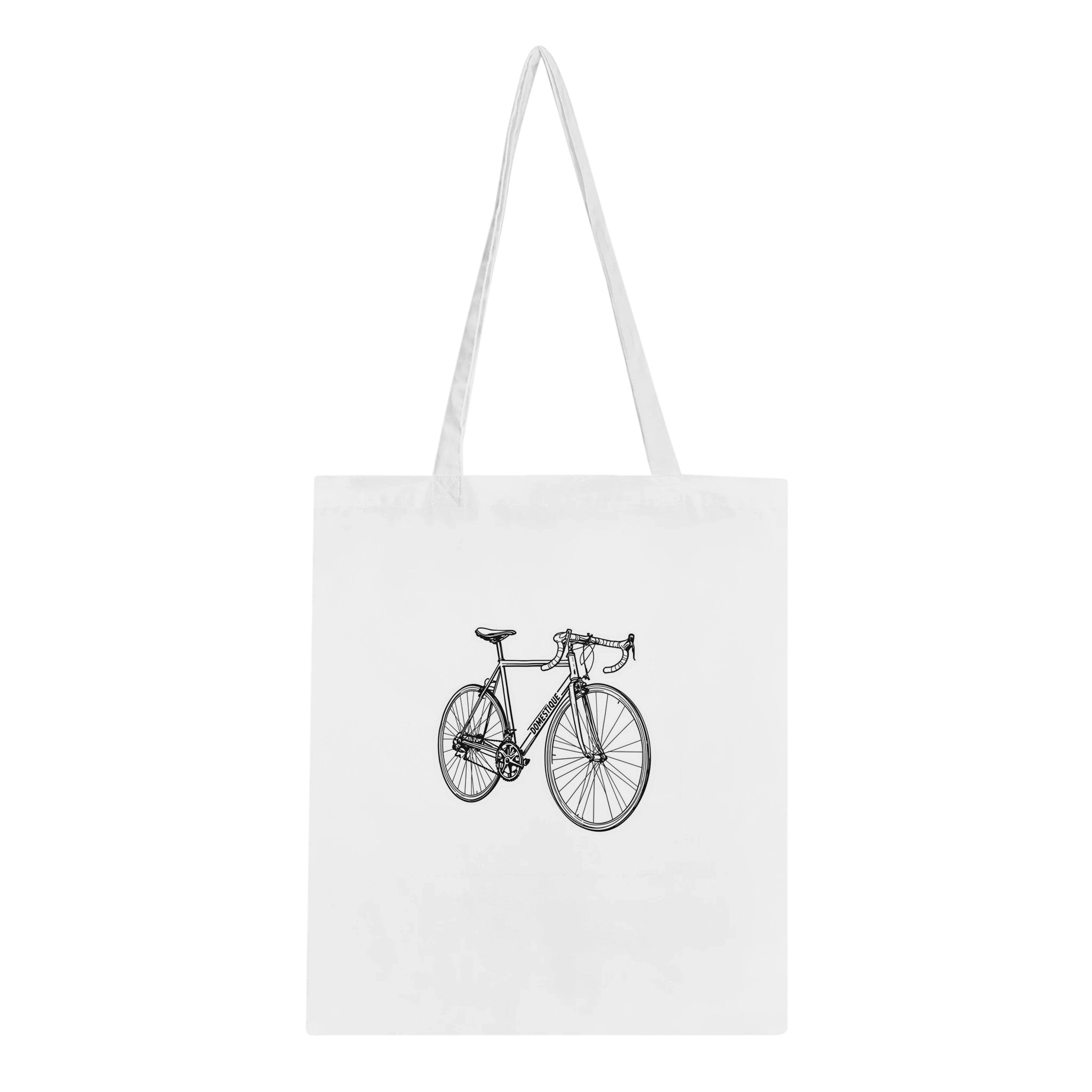 Retro Sports Cycling Cotton Shopper UK — Tote Bag | Wild Thread Co UK