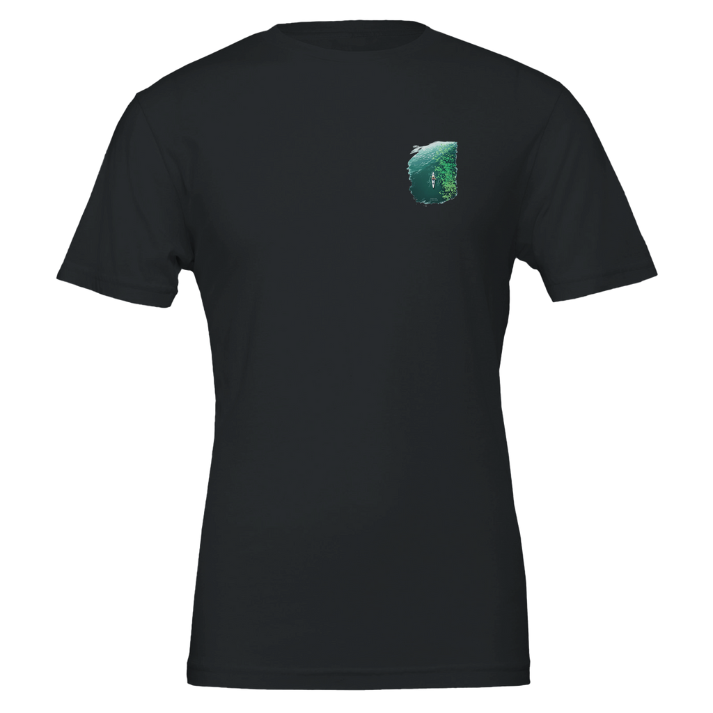 Sea Kayaking Aerial T-Shirt Unisex Cotton Tee UK — T-Shirt | Wild Thread Co UK