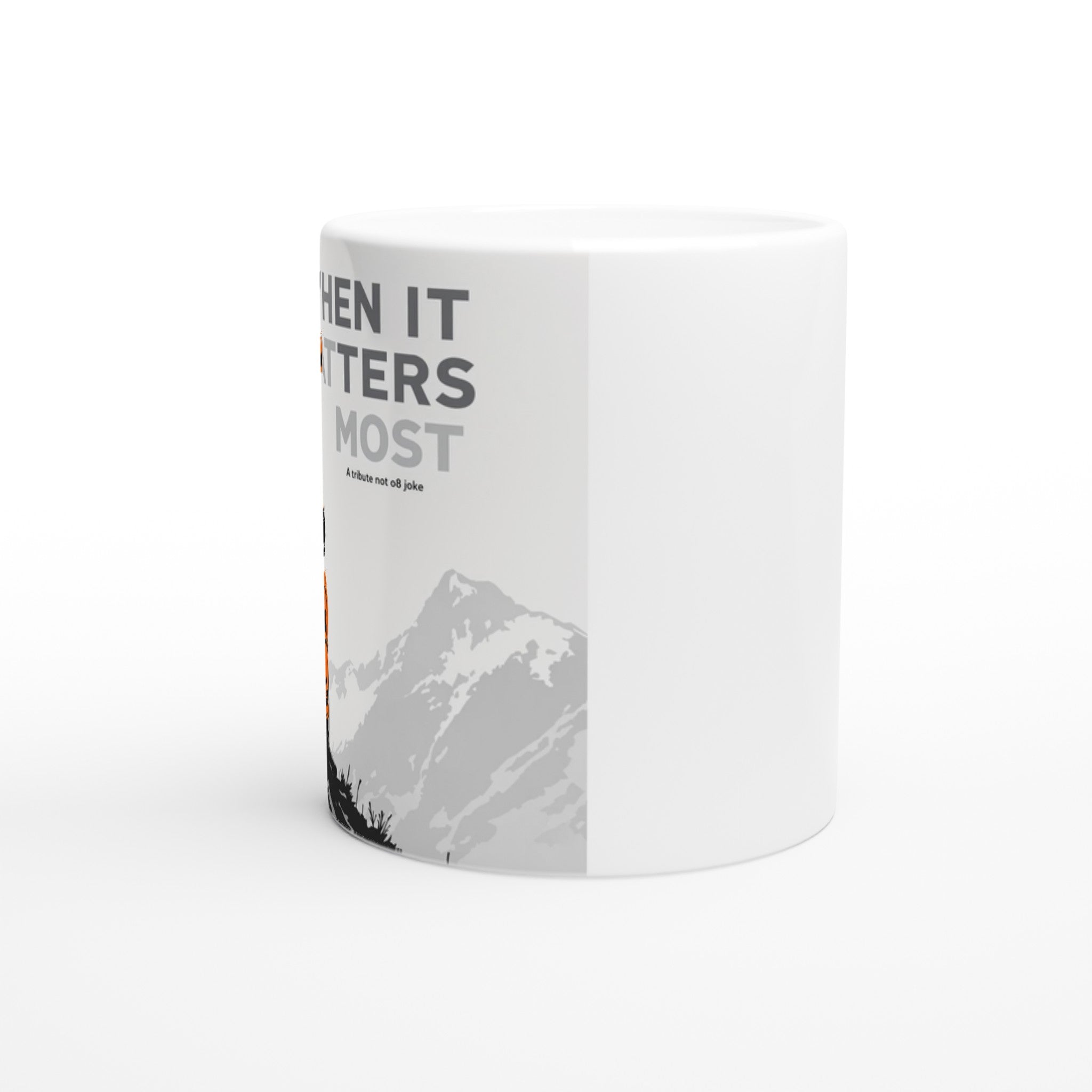 Mountain Rescue Mug — detail view | Wild Thread Co