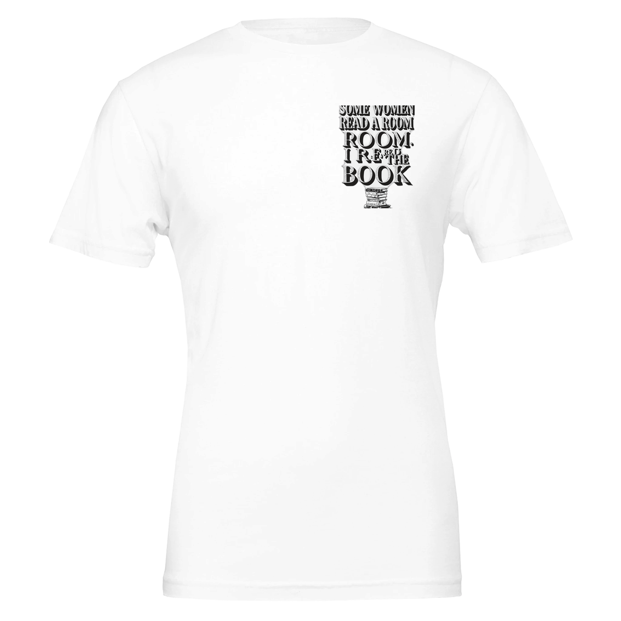Dark Academia Library T-Shirt Unisex Cotton Tee UK T-Shirt — detail view | Wild Thread Co