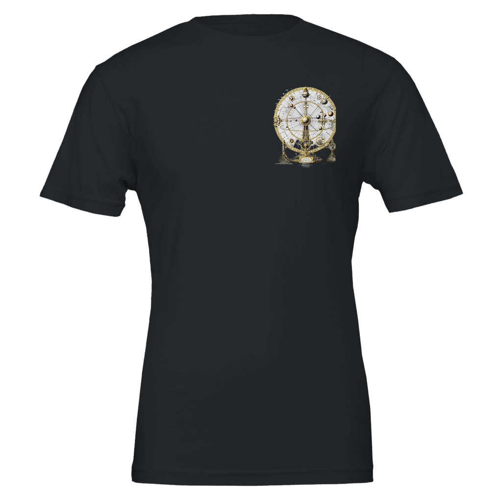 Dark Academia Astronomy Celestial T-Shirt Unisex Cotton Tee UK T-Shirt — detail view | Wild Thread Co