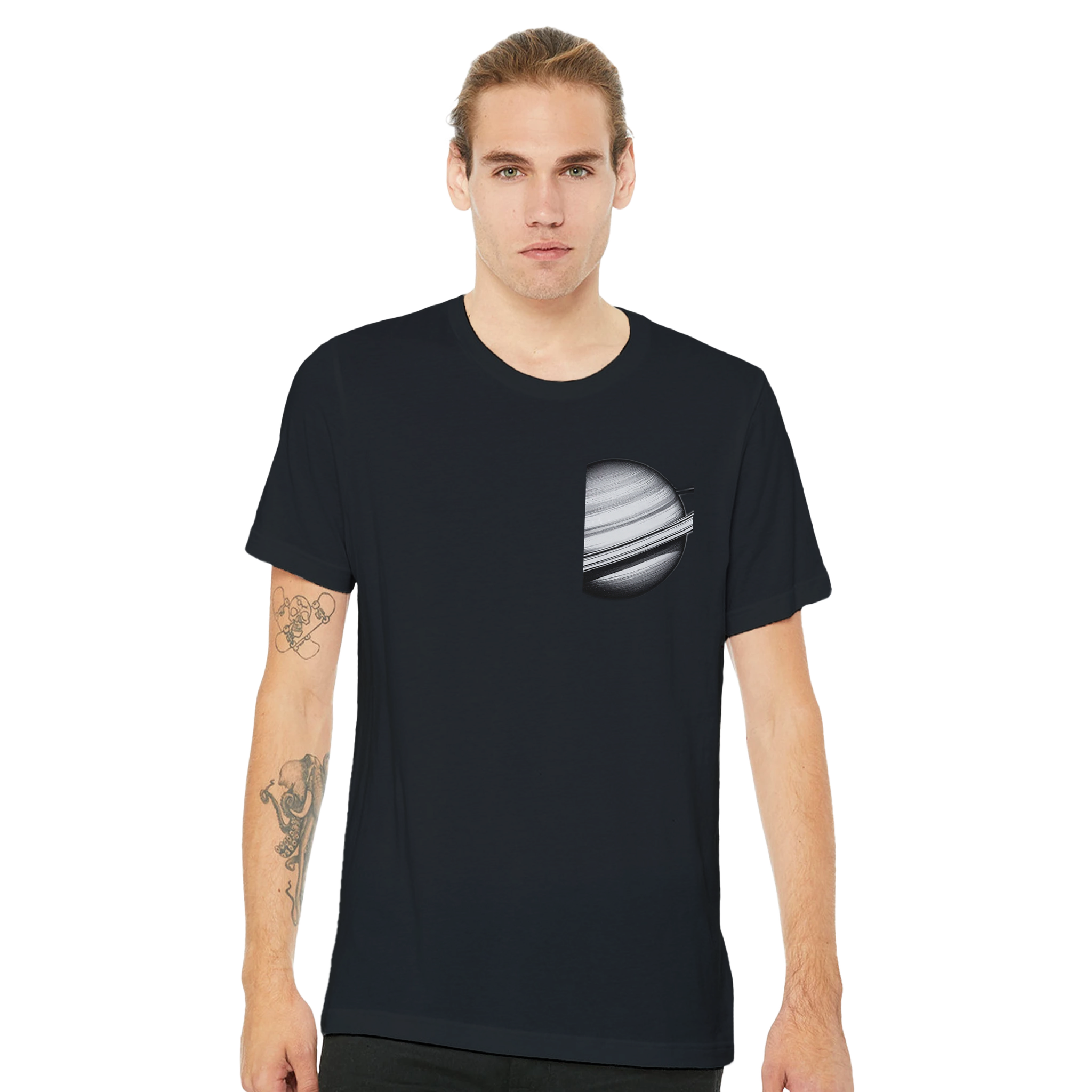 Dark Academia Astronomy T-Shirt Unisex Cotton Tee UK T-Shirt — detail view | Wild Thread Co