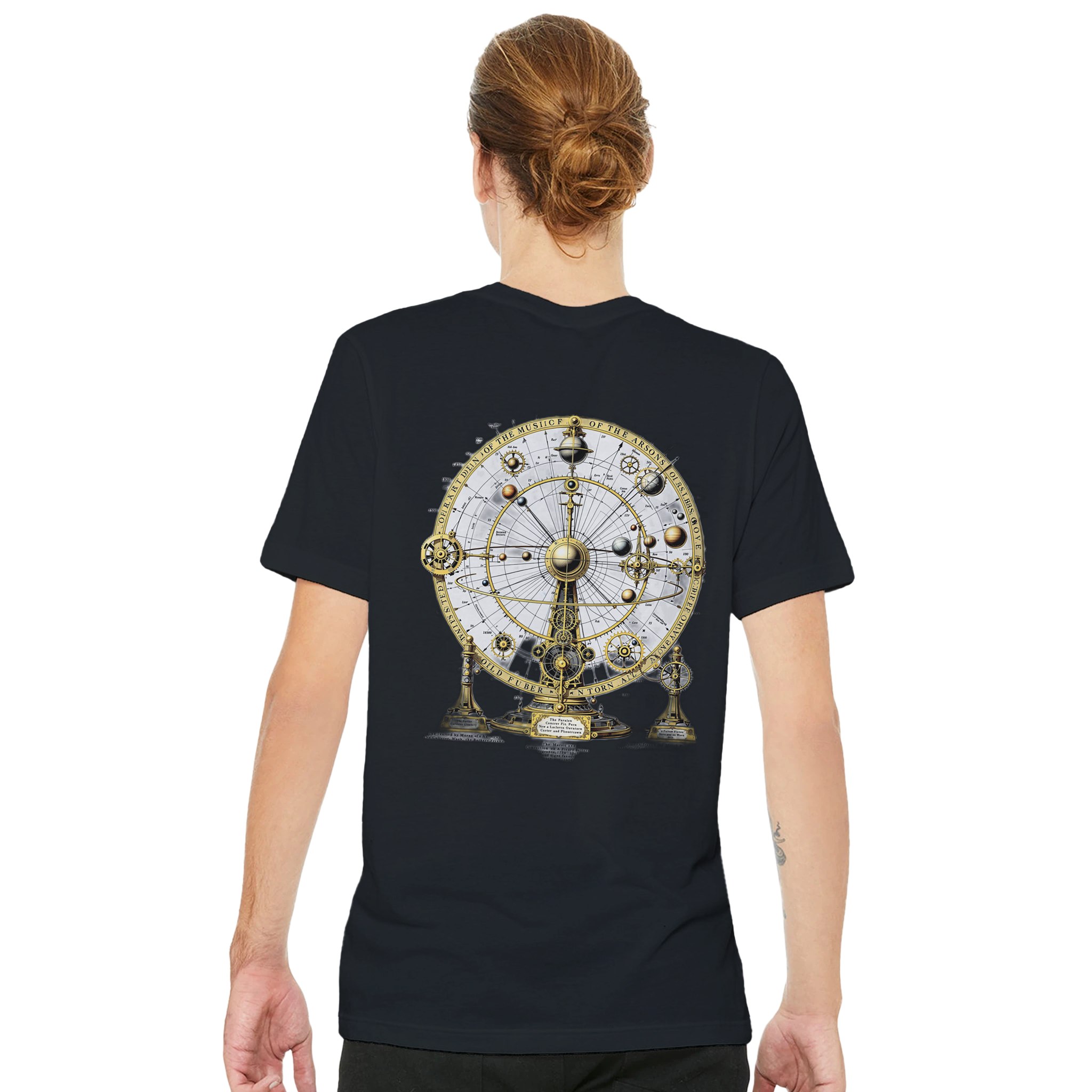 Dark Academia Astronomy Celestial T-Shirt Unisex Cotton Tee UK T-Shirt — detail view | Wild Thread Co