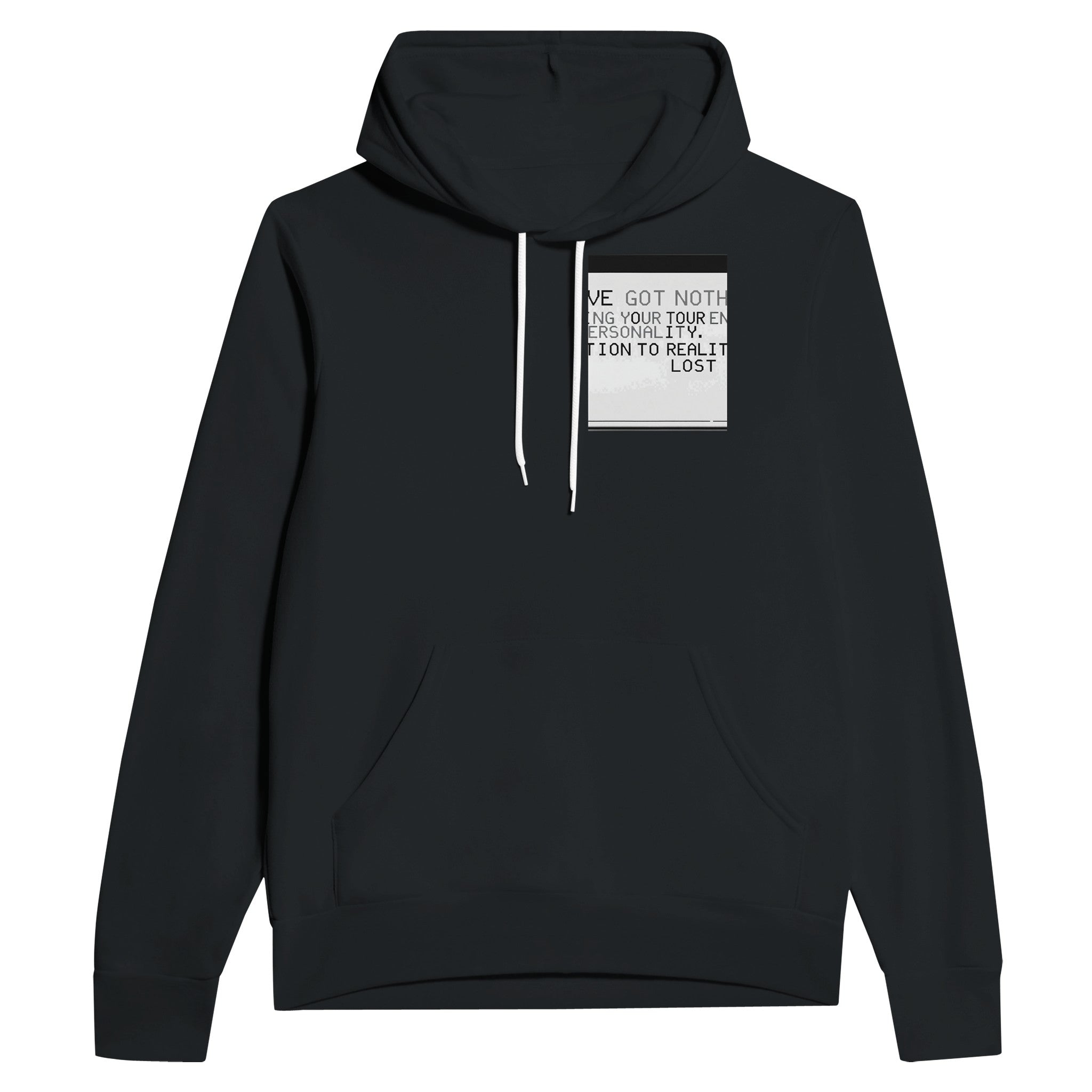 Y2k Dial Up Internet Rage Hoodie Pullover Unisex Cotton UK Hoodie — detail view | Wild Thread Co