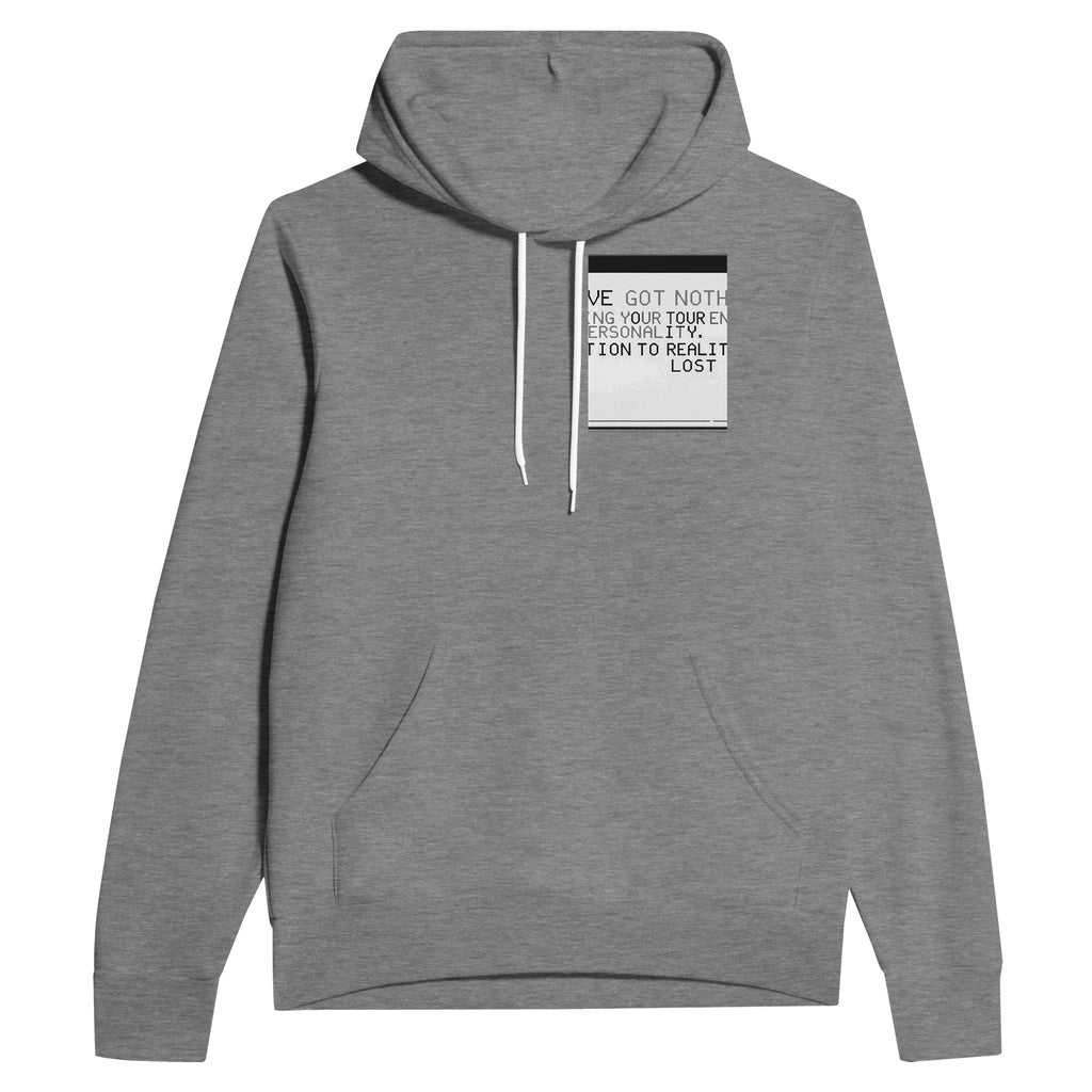 Y2k Dial Up Internet Rage Hoodie Pullover Unisex Cotton UK Hoodie — detail view | Wild Thread Co