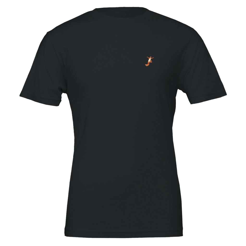 Red Squirrel Native T-Shirt Unisex Cotton Tee UK T-Shirt — detail view | Wild Thread Co