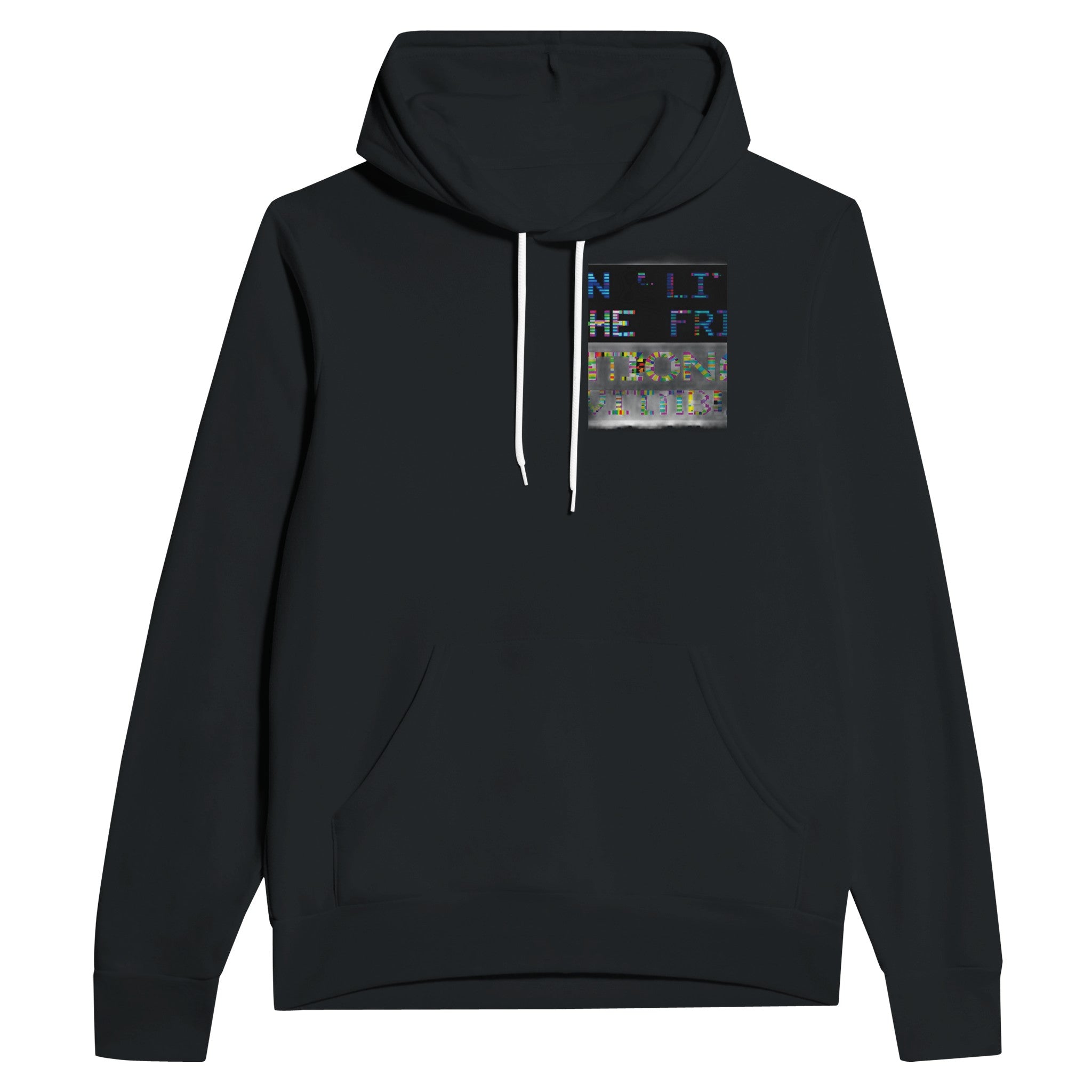 Y2k Ceefax Teletext Nostalgia Hoodie Pullover Unisex Cotton UK Hoodie — detail view | Wild Thread Co