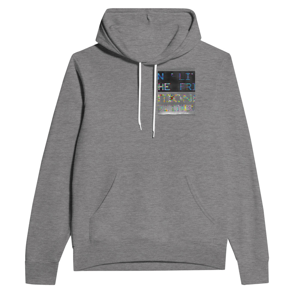 Y2k Ceefax Teletext Nostalgia Hoodie Pullover Unisex Cotton UK Hoodie — detail view | Wild Thread Co