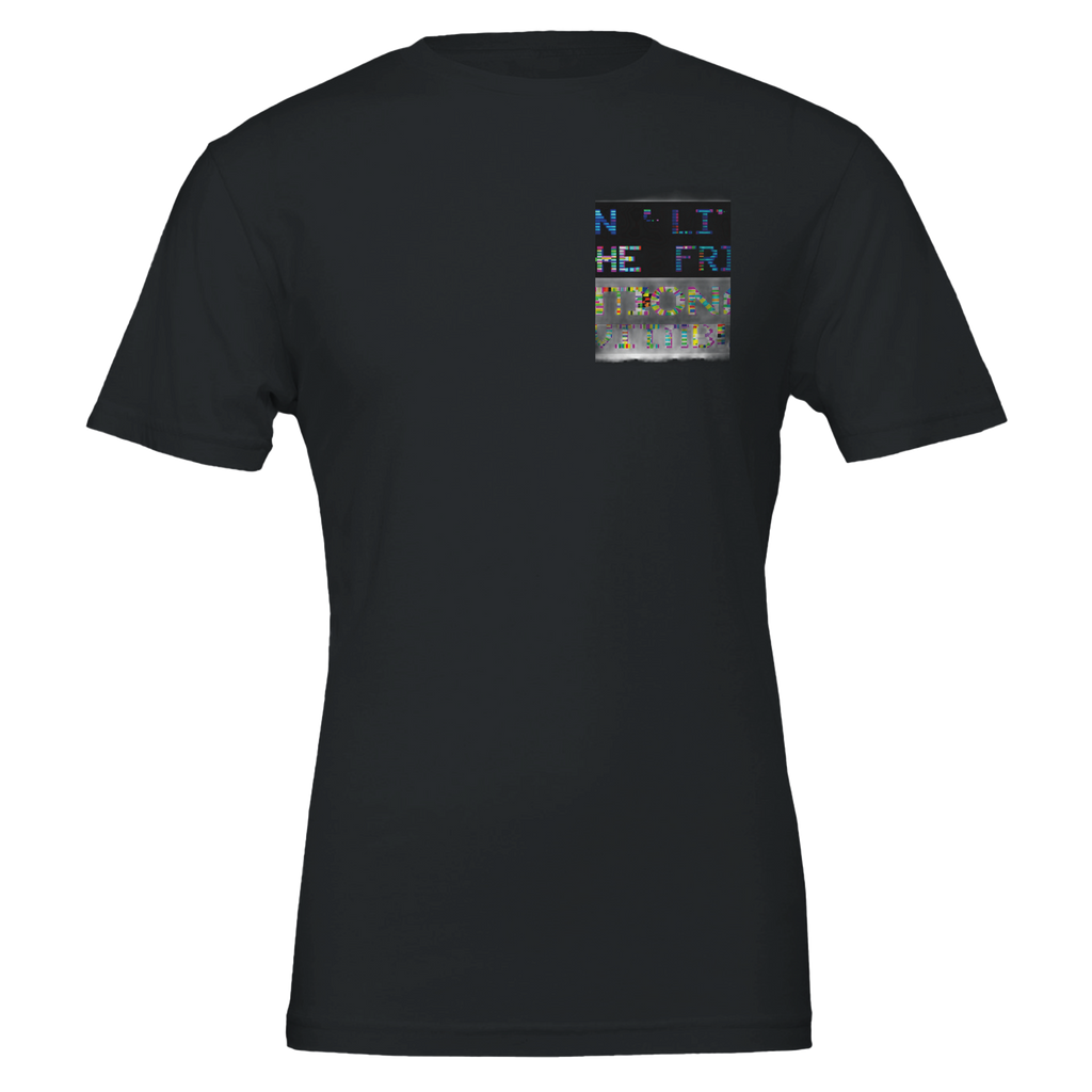 Y2k Ceefax Teletext Nostalgia T-Shirt — detail view | Wild Thread Co