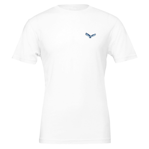Barn Owl Hunting T-Shirt Unisex Cotton Tee UK T-Shirt — detail view | Wild Thread Co