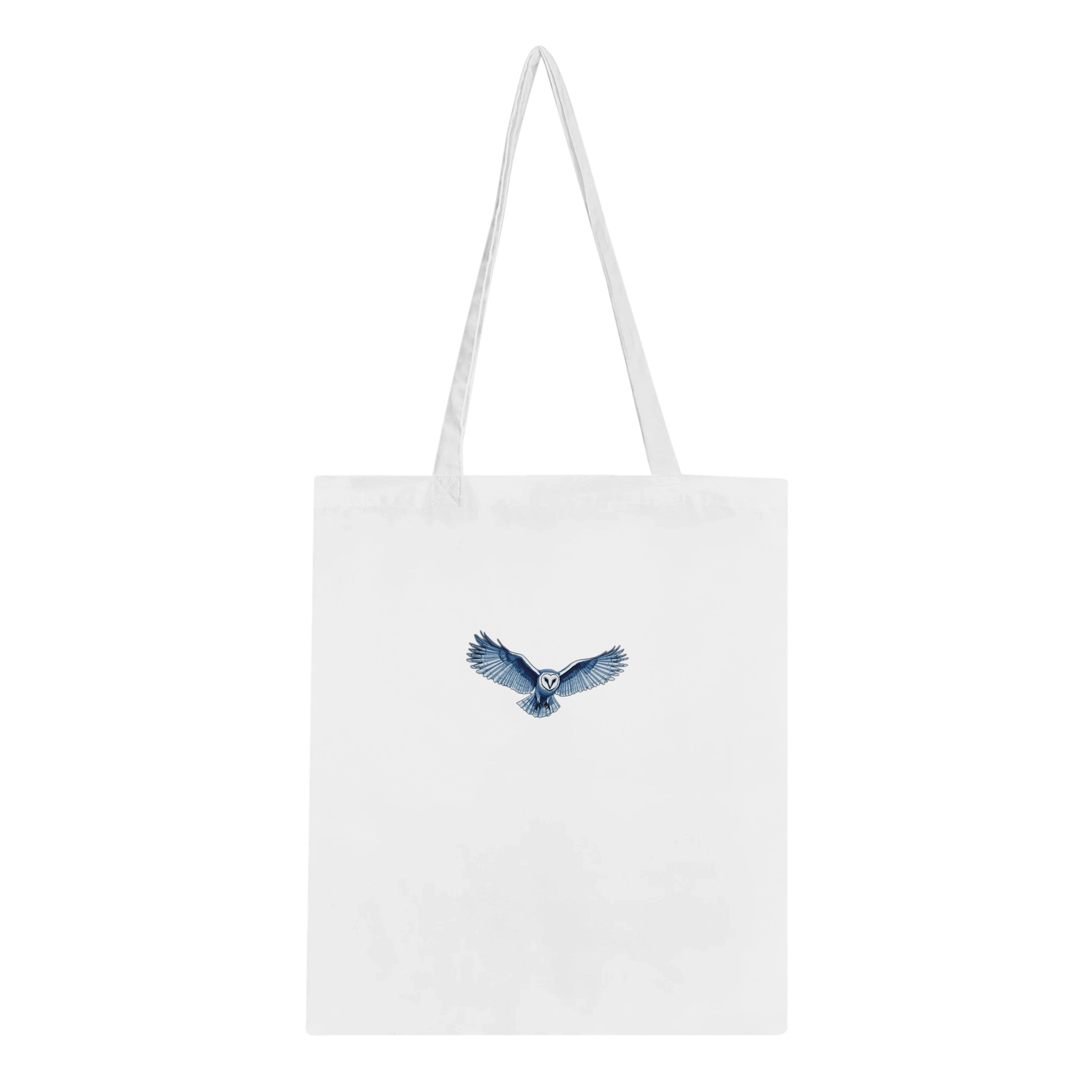 Barn Owl Hunting Cotton Shopper UK Tote Bag | Wildlife Gift