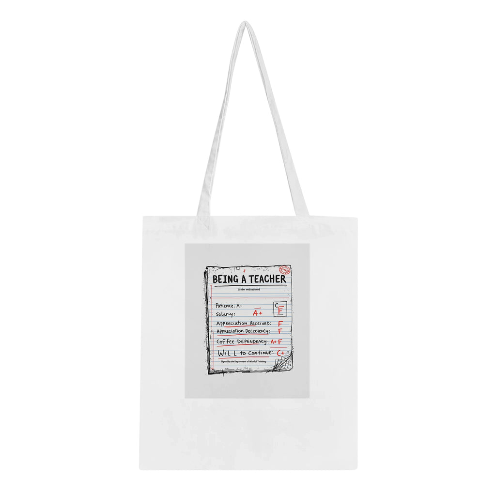 Teacher Tote Bag Cotton Shopper UK — Tote Bag | Wild Thread Co UK