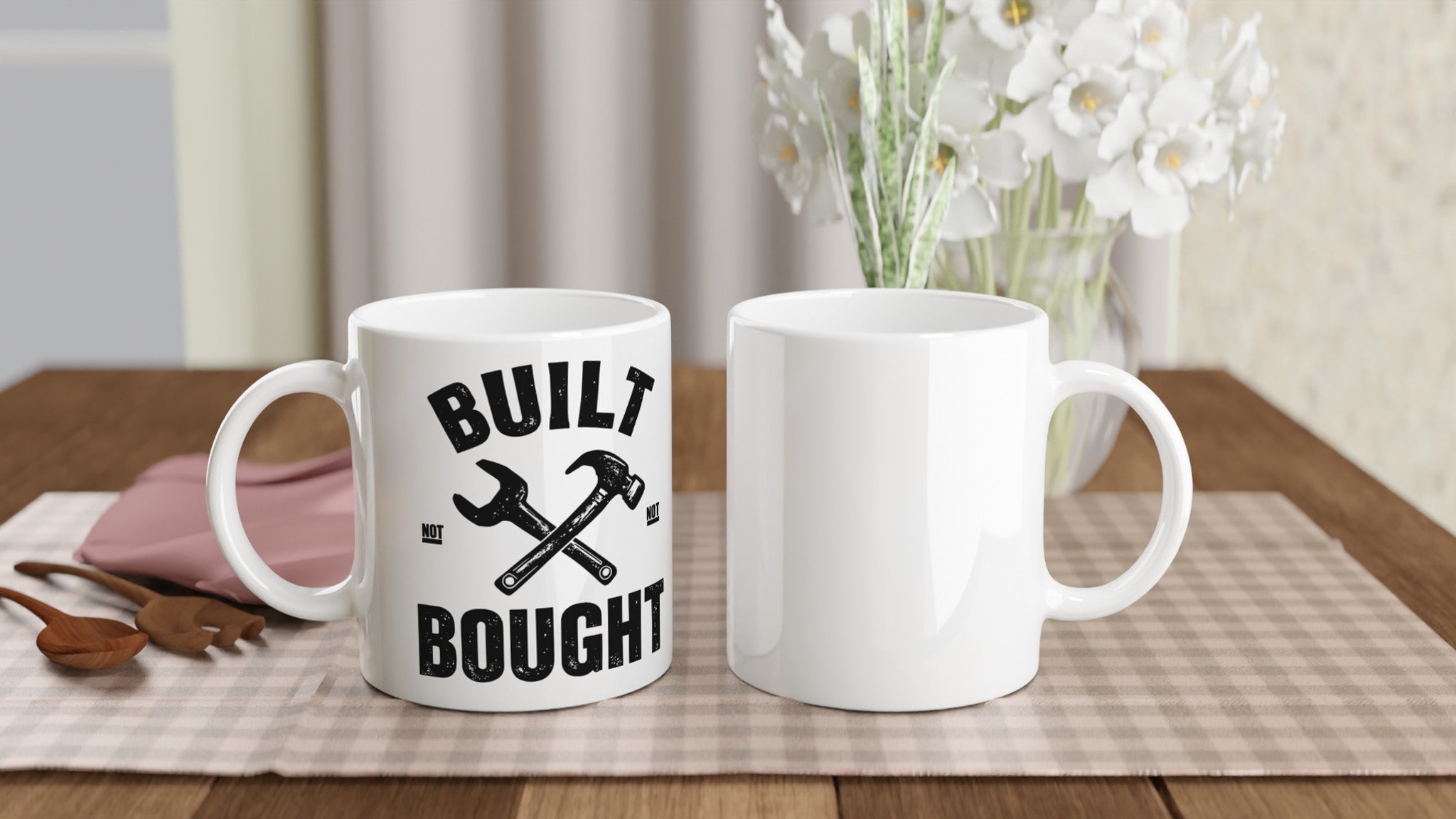 Tradesperson Gifting Coffee Tea Ceramic 11oz Mug UK Gift Mug — detail view | Wild Thread Co