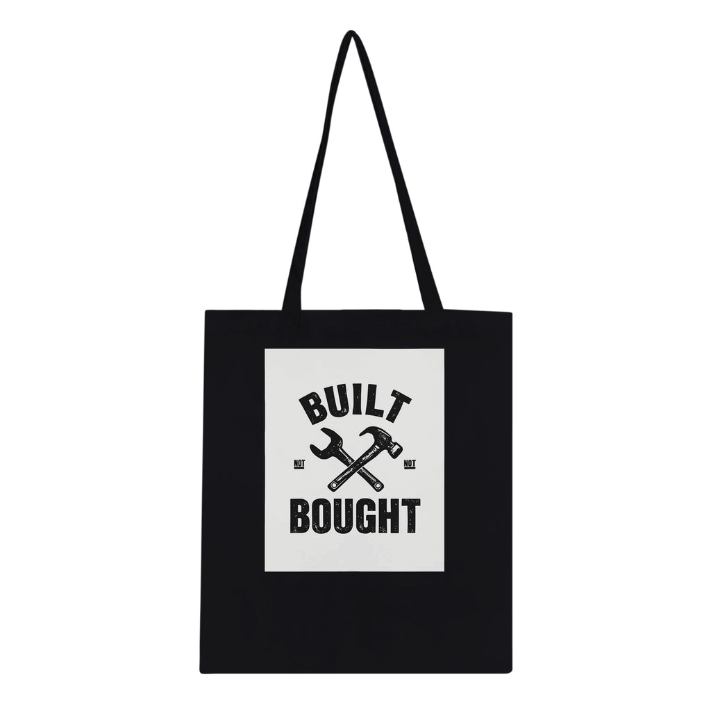 Tradesperson Gifting Tote Bag Cotton Shopper UK Tote Bag — detail view | Wild Thread Co
