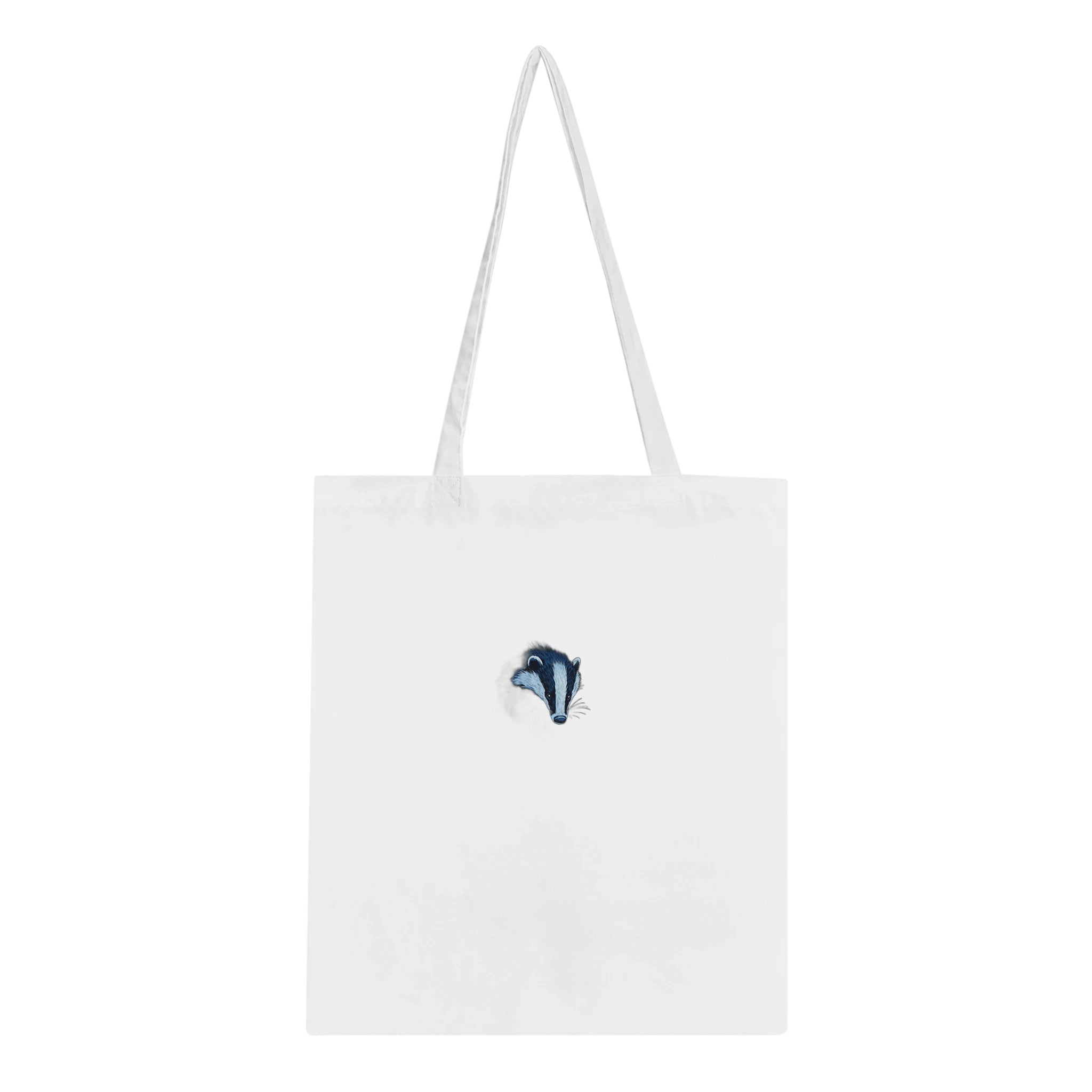 Badger At Dusk Cotton Shopper UK — Tote Bag | Wild Thread Co UK