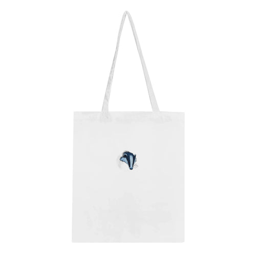 Badger At Dusk Cotton Shopper UK — Tote Bag | Wild Thread Co UK