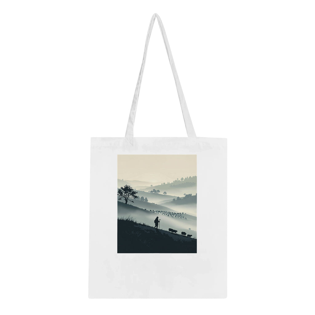 Shepherd Hillside Cotton Shopper UK Tote Bag — detail view | Wild Thread Co