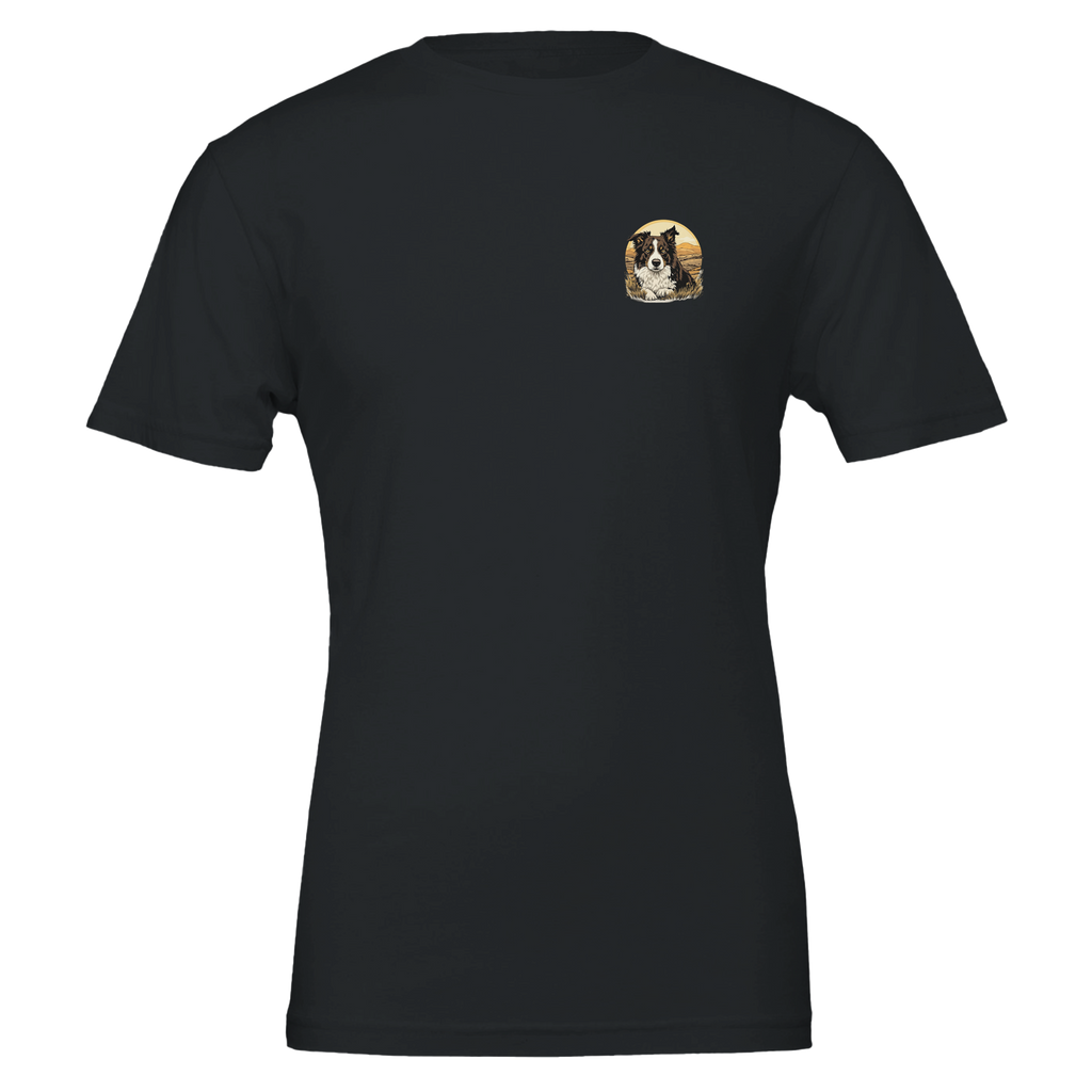Border Collie Working T-Shirt Unisex Cotton Tee UK — T-Shirt | Wild Thread Co UK