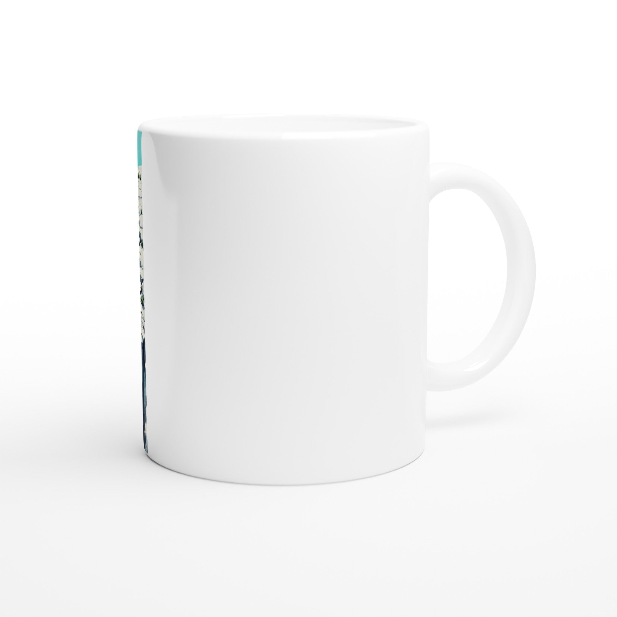 Coasteering Cliff Jump Mug — detail view | Wild Thread Co