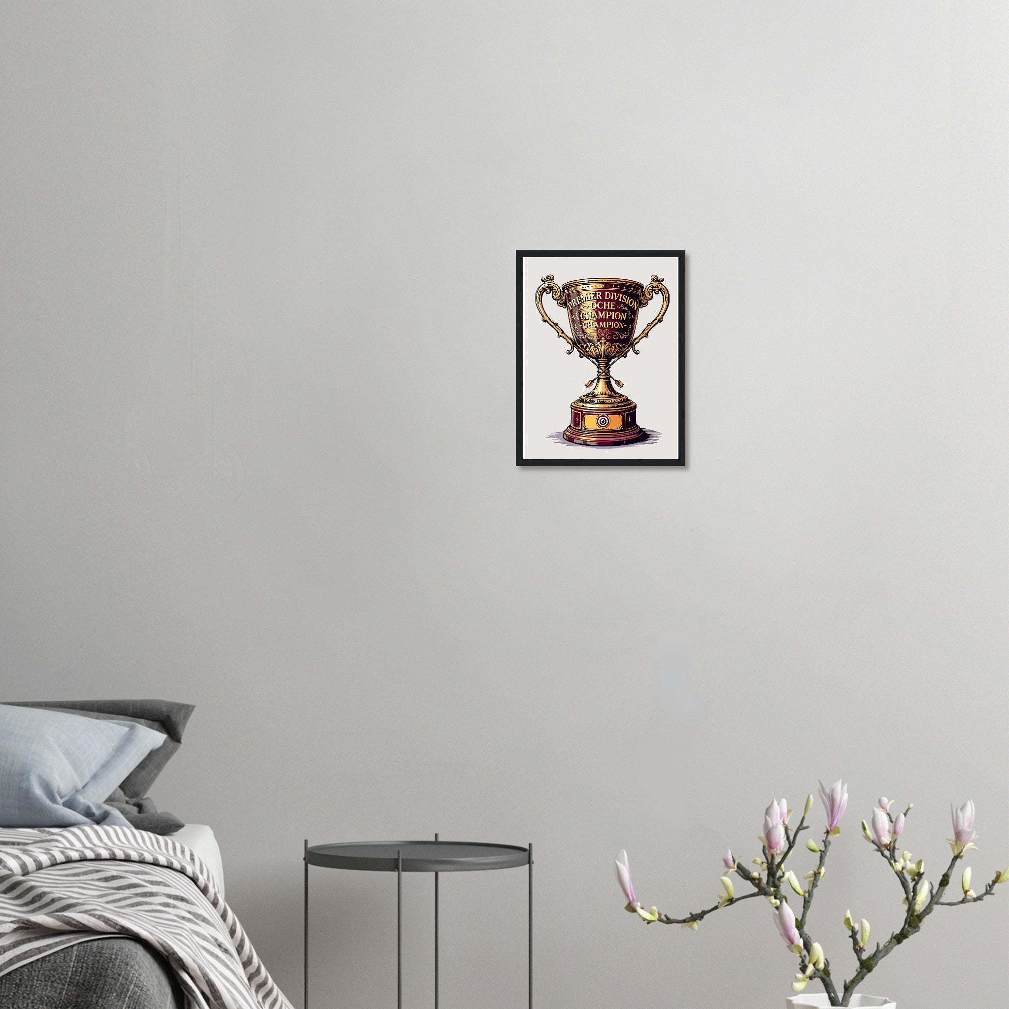 Retro Darts Pub Culture Framed Print Wall Art Ready to Hang UK Framed Art Print — detail view | Wild Thread Co