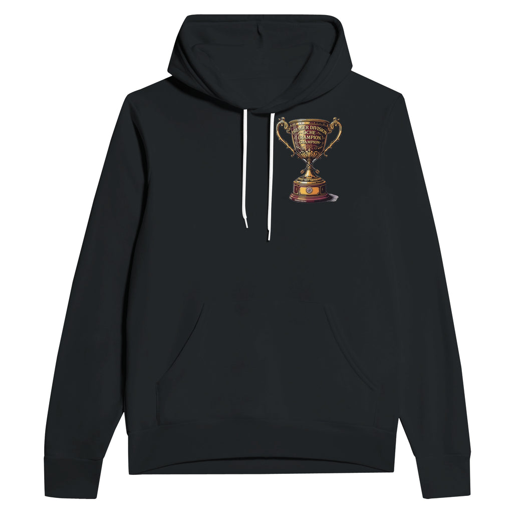 Retro Darts Pub Culture Hoodie Pullover Unisex Cotton UK Hoodie — detail view | Wild Thread Co