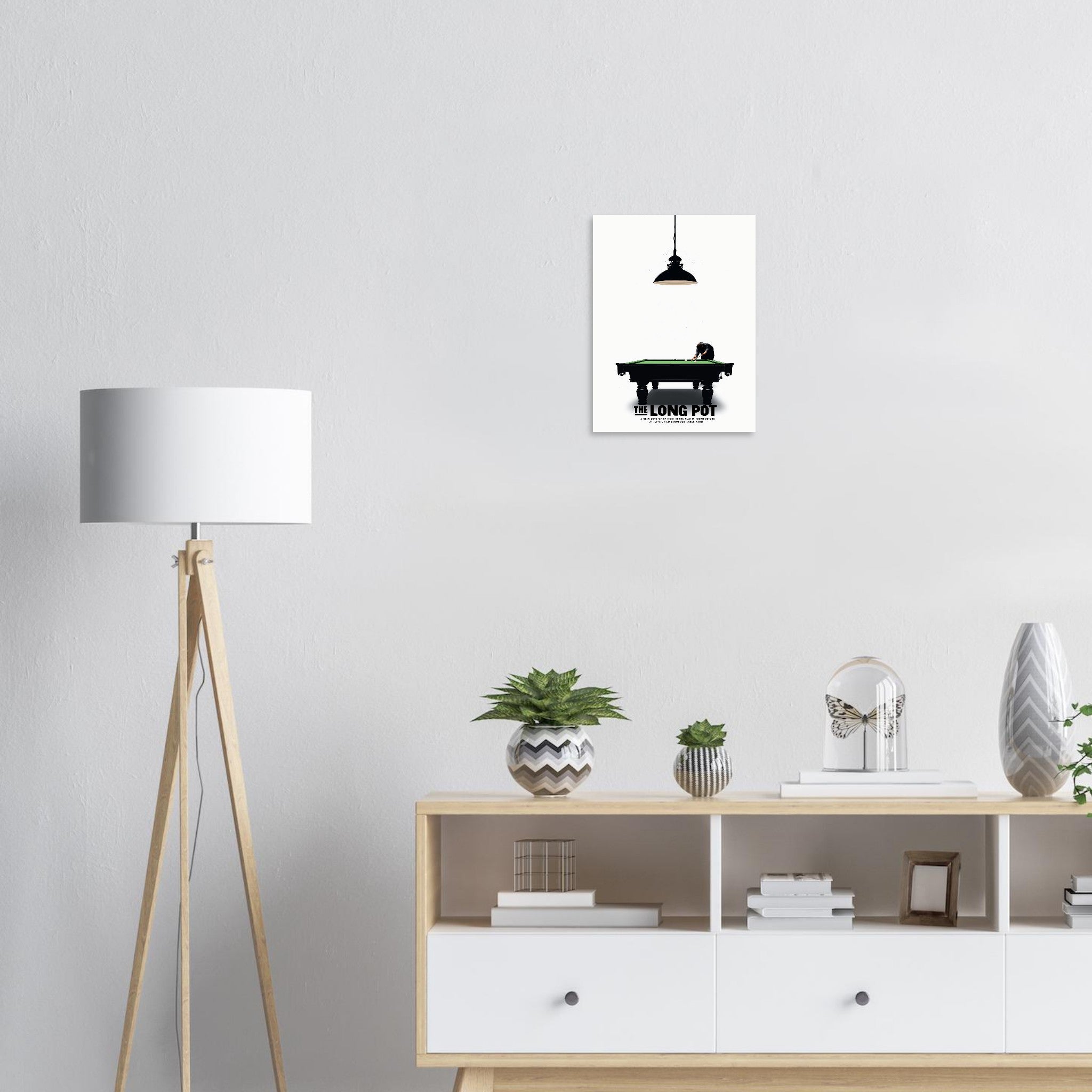 The Long Pot Snooker Shirt Art Wall Art UK Art UK Gift Art Print — Art Print | Wild Thread Co UK