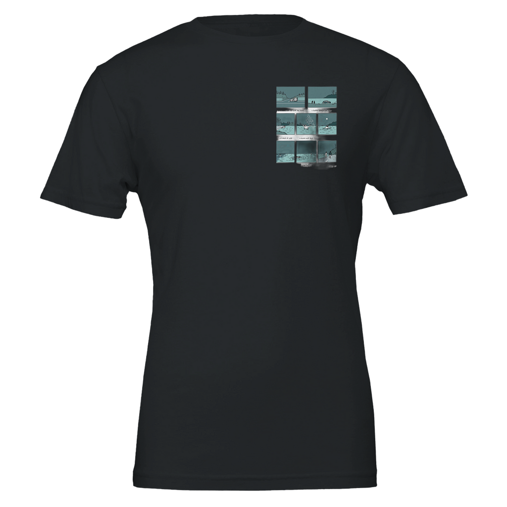 Gorpcore Wild Swimming Morning Ritual T-Shirt Unisex Cotton Tee UK — T-Shirt | Wild Thread Co UK