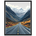 Glencoe Road Framed Print Wall Art Ready to Hang UK — Framed Art Print | Wild Thread Co UK