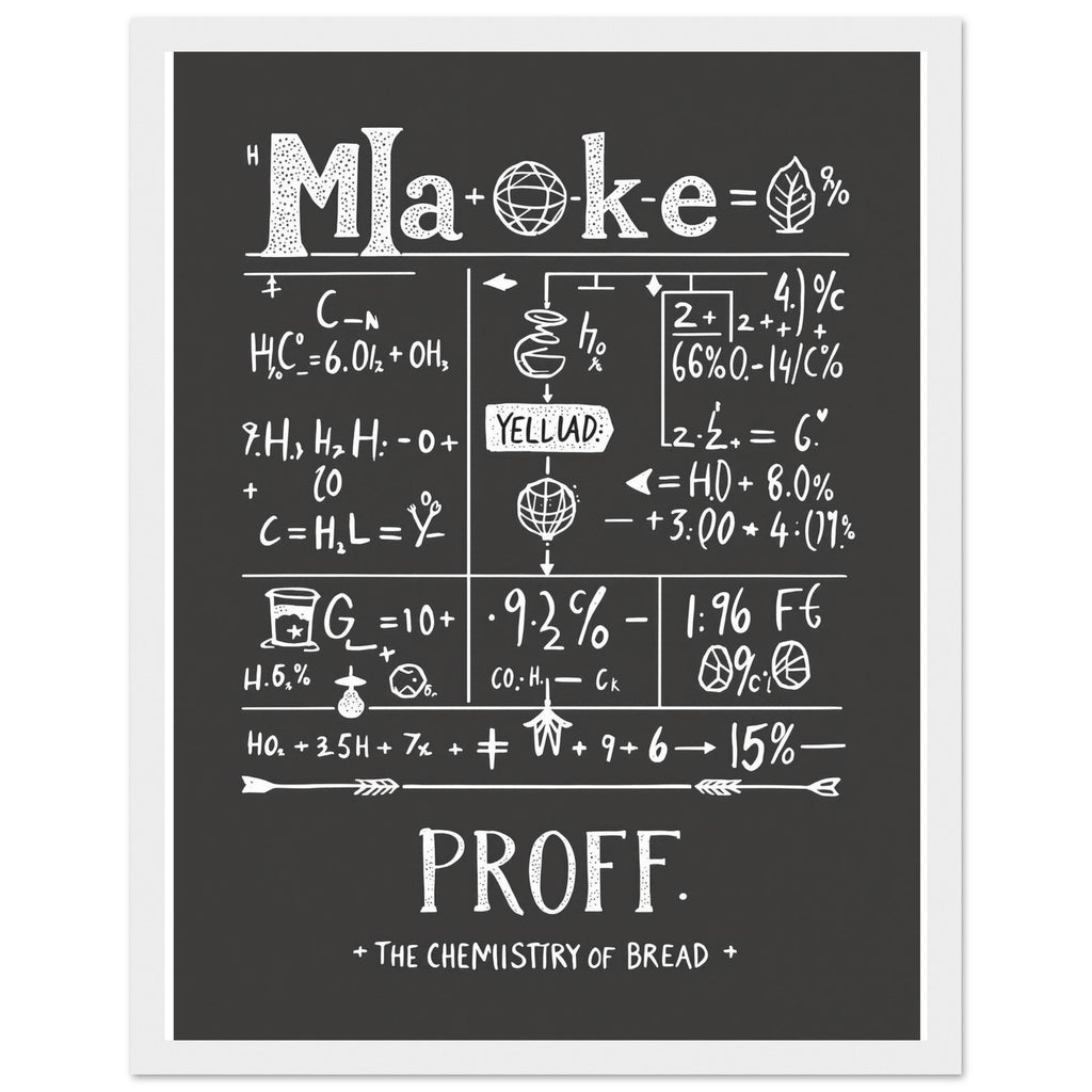 Baker Framed Print Wall Art Ready to Hang UK Framed Art Print — detail view | Wild Thread Co