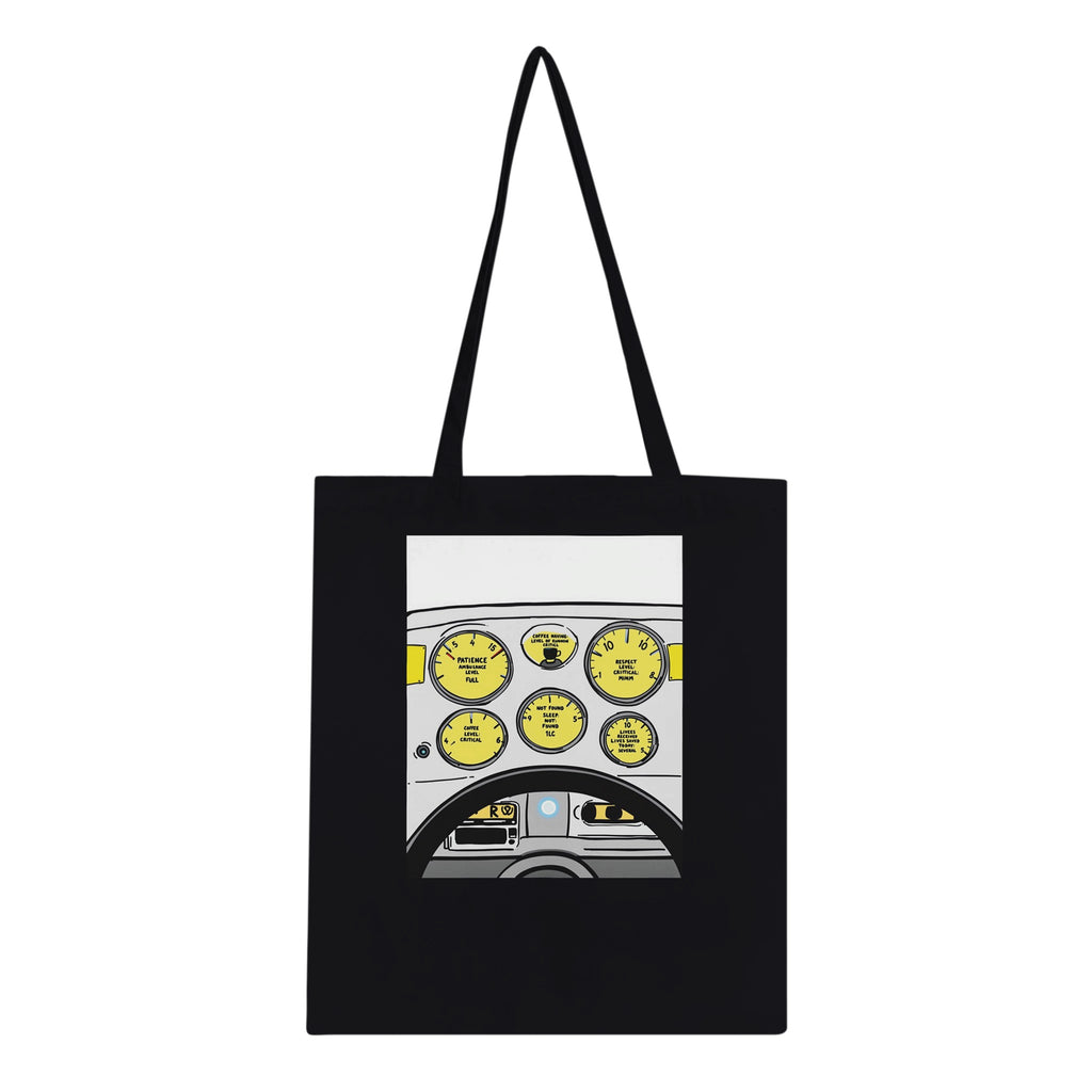 Paramedic Tote Bag Cotton Shopper UK Tote Bag — detail view | Wild Thread Co
