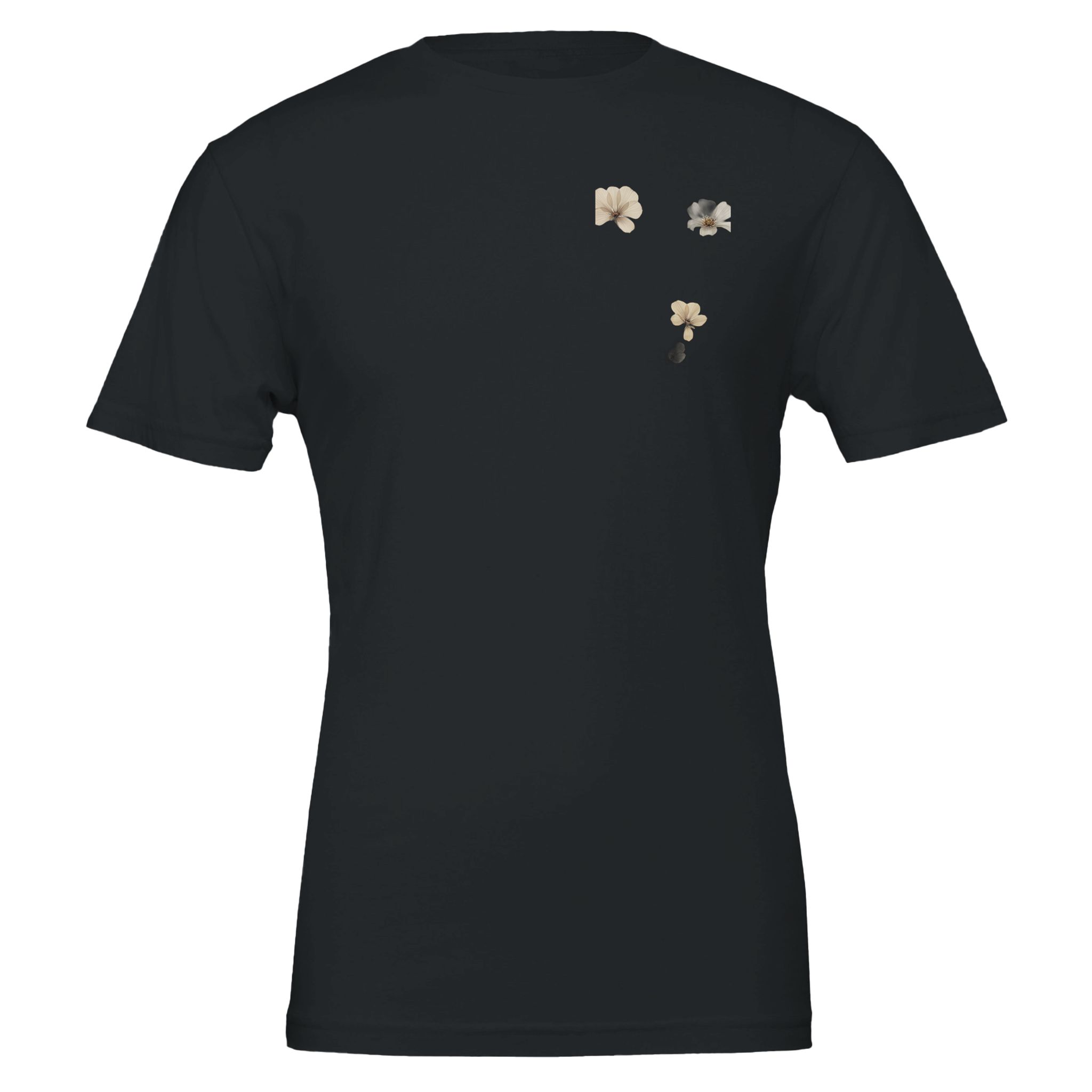 Dark Academia Pressed Flowers Victorian T-Shirt Unisex Cotton Tee UK — T-Shirt | Wild Thread Co UK