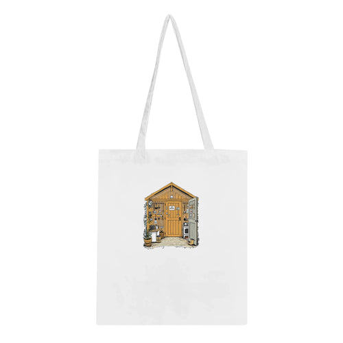 Allotment Shed Sanctuary Cotton Shopper UK Tote Bag UK Gift — Tote Bag | Wild Thread Co UK