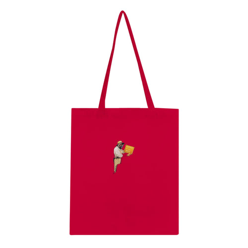 Beekeeper Meadow Hive Cotton Shopper UK Tote Bag — detail view | Wild Thread Co