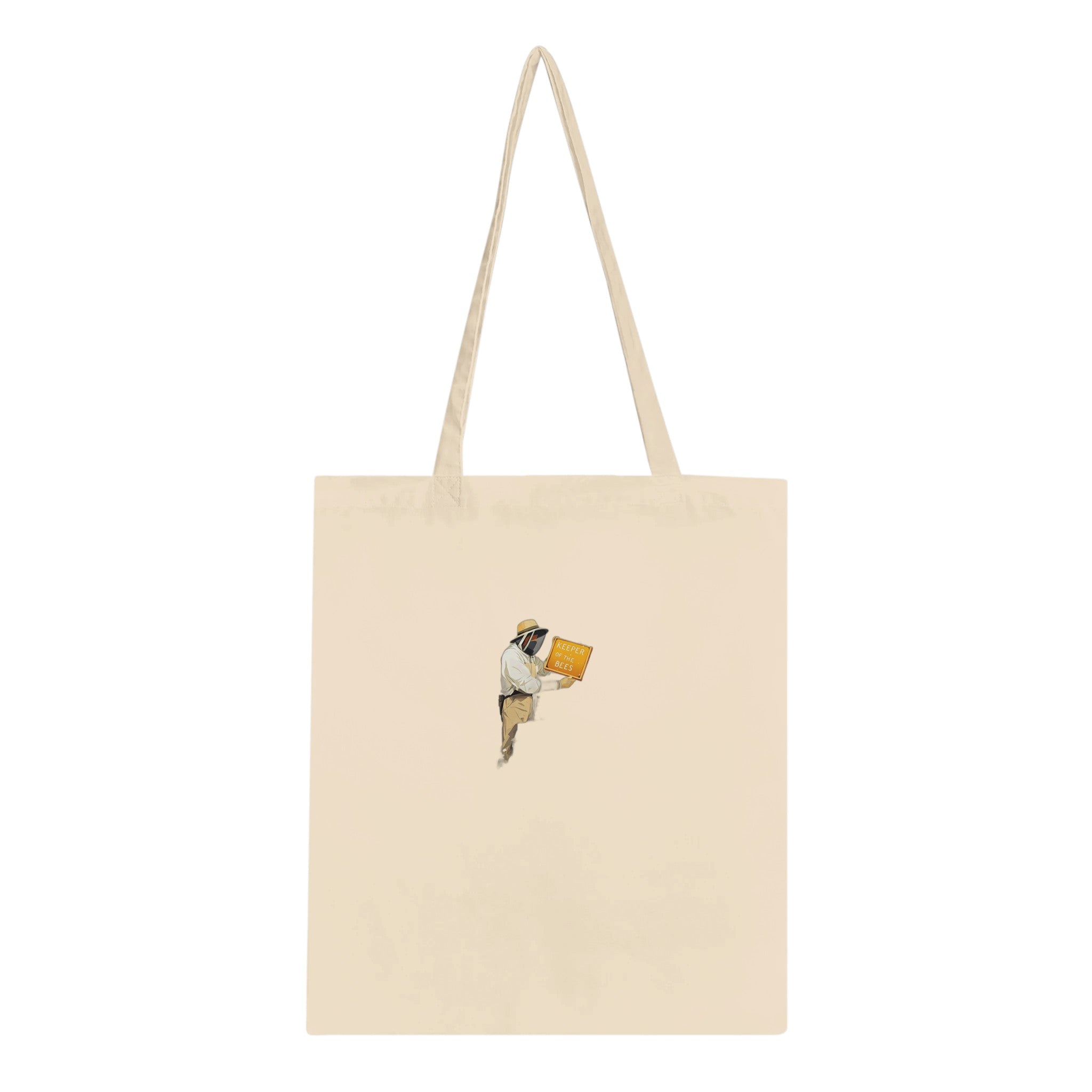 Beekeeper Meadow Hive Cotton Shopper UK Tote Bag — detail view | Wild Thread Co