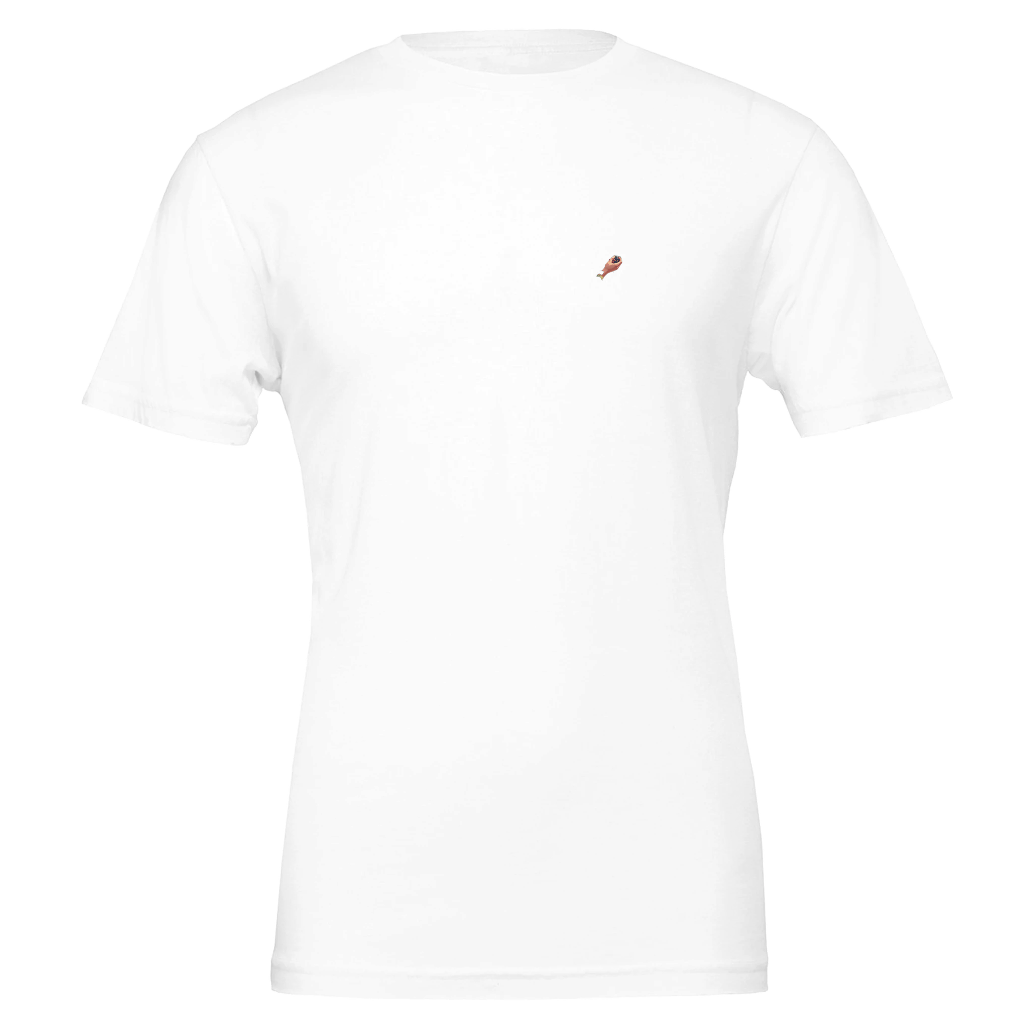 Hedgerow Blackberry Foraging T-Shirt Unisex Cotton Tee UK T-Shirt — detail view | Wild Thread Co