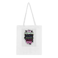 Y2k Rave Flyer Tote Bag Cotton Shopper UK — Tote Bag | Wild Thread Co UK
