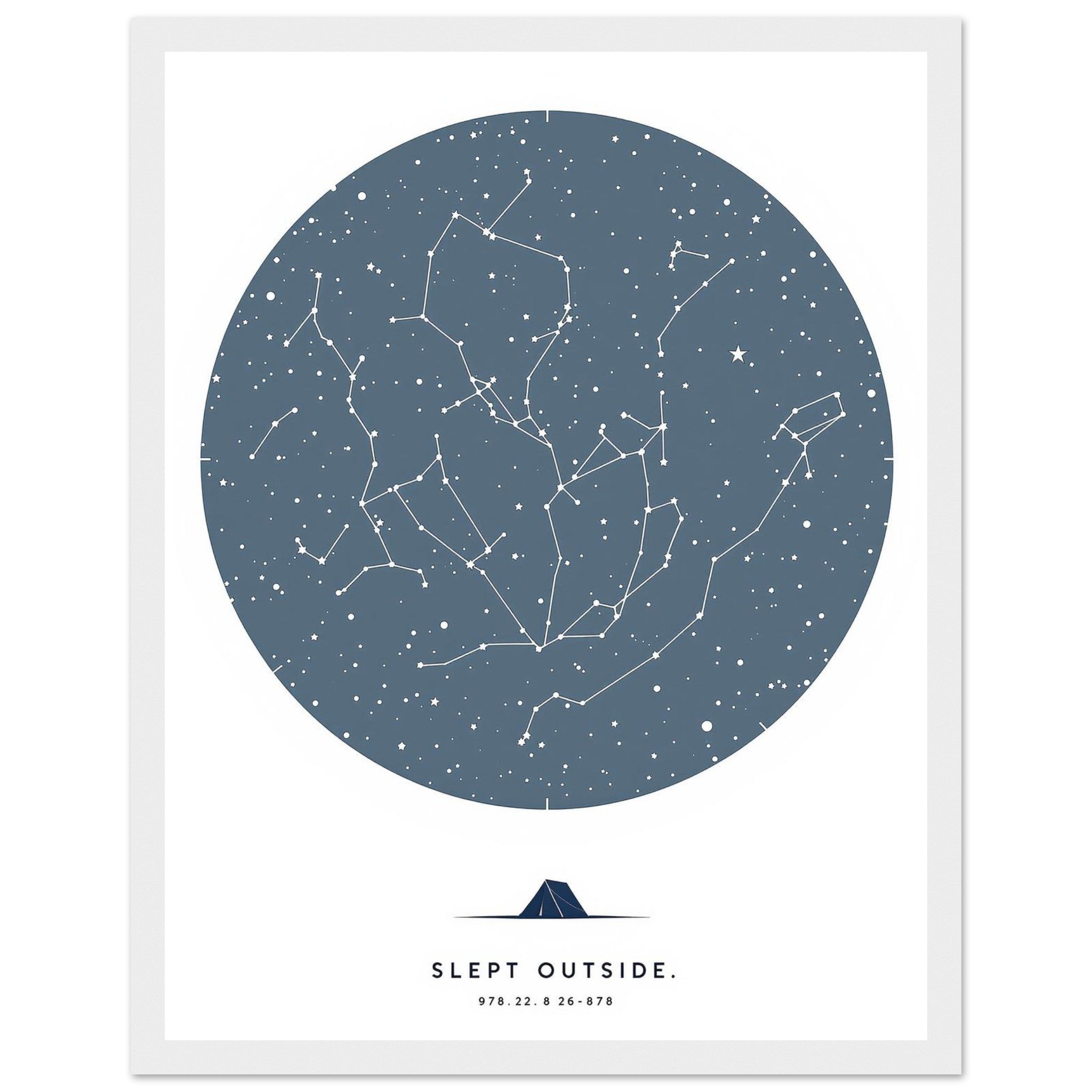 Gorpcore Bivouac Overnight Wild Camp Framed Print Wall Art Ready to Framed Art Print — detail view | Wild Thread Co