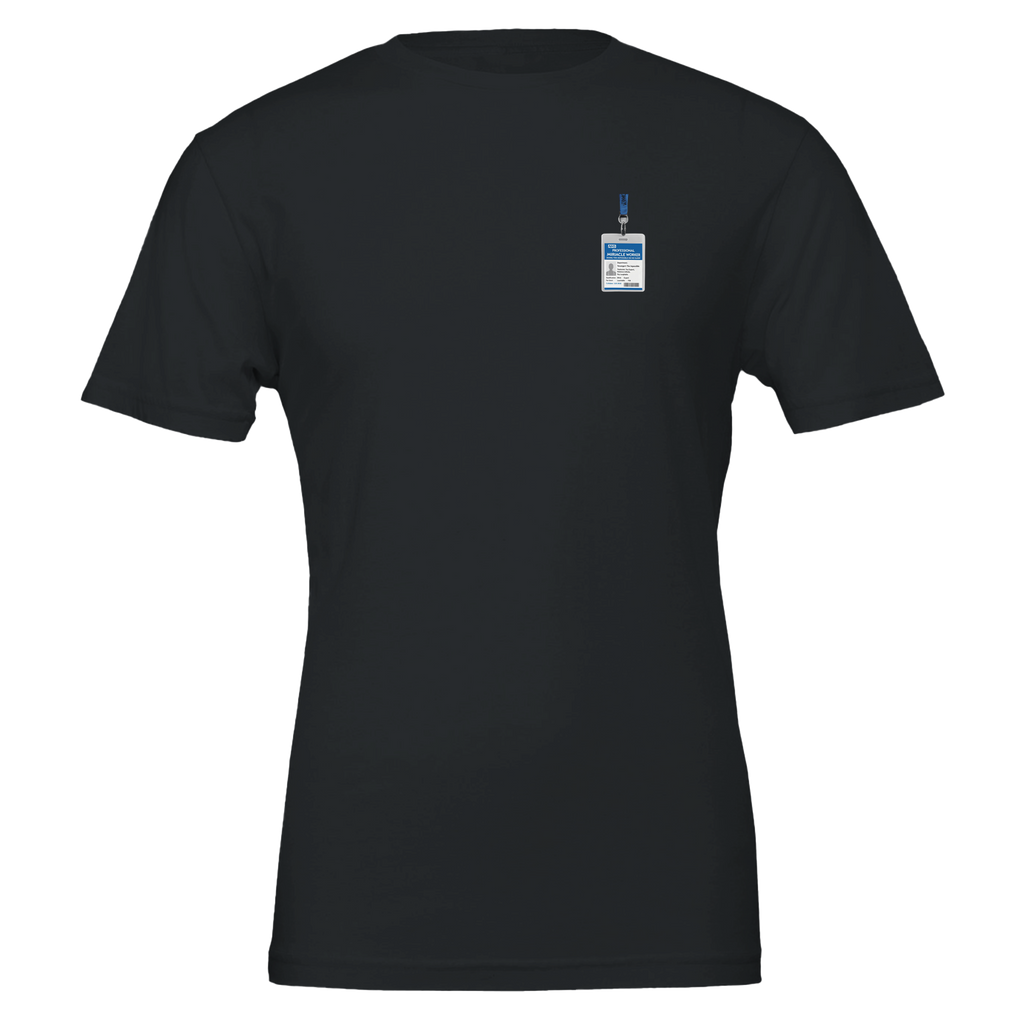 Nurse Nhs Id Card Spoof T-Shirt Unisex Cotton Tee UK — T-Shirt | Wild Thread Co UK