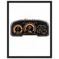 Paramedic Instrument Panel Spoof Framed Print Wall Art Ready to Hang — Framed Art Print | Wild Thread Co UK