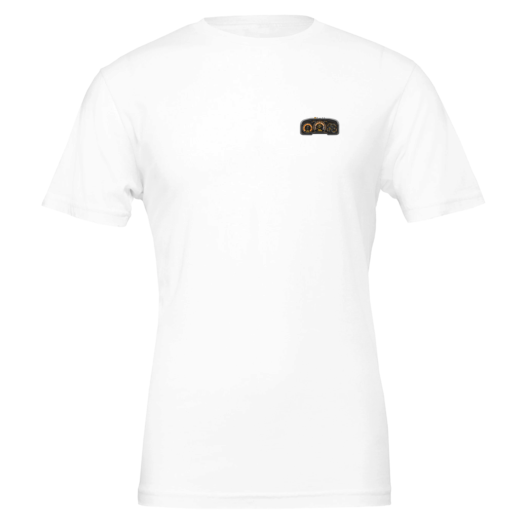 Paramedic Instrument Panel Spoof T-Shirt Unisex Cotton Tee UK T-Shirt — detail view | Wild Thread Co