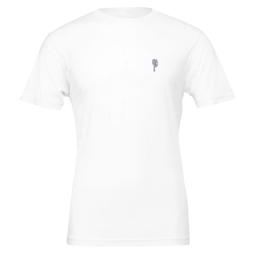 Builder Patent Drawing Hands T-Shirt Unisex Cotton Tee UK T-Shirt — detail view | Wild Thread Co