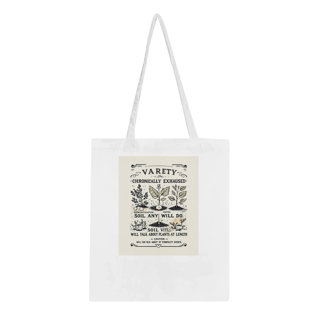 Gardener Seed Packet Spoof Cotton Shopper UK Tote Bag UK Gift — Tote Bag | Wild Thread Co UK