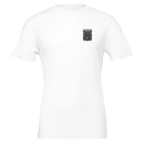 Baker Chemistry Blackboard T-Shirt Unisex Cotton Tee UK T-Shirt — detail view | Wild Thread Co