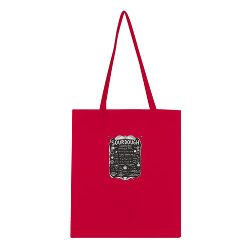 Baker Chemistry Blackboard Cotton Shopper UK Tote Bag UK Gift Tote Bag — detail view | Wild Thread Co