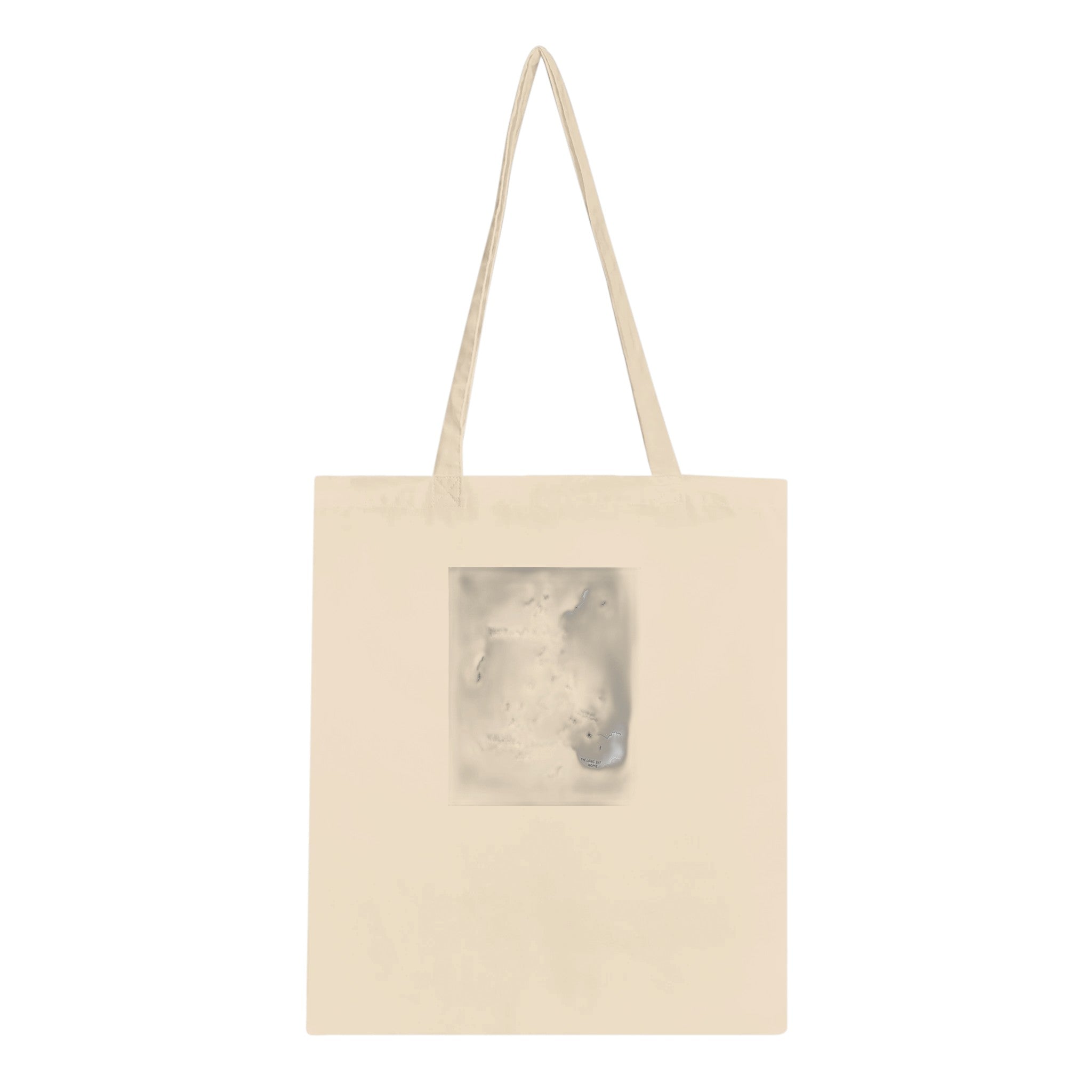 Dog Walker Os Map Spoof Tote Bag Cotton Shopper UK Tote Bag — detail view | Wild Thread Co
