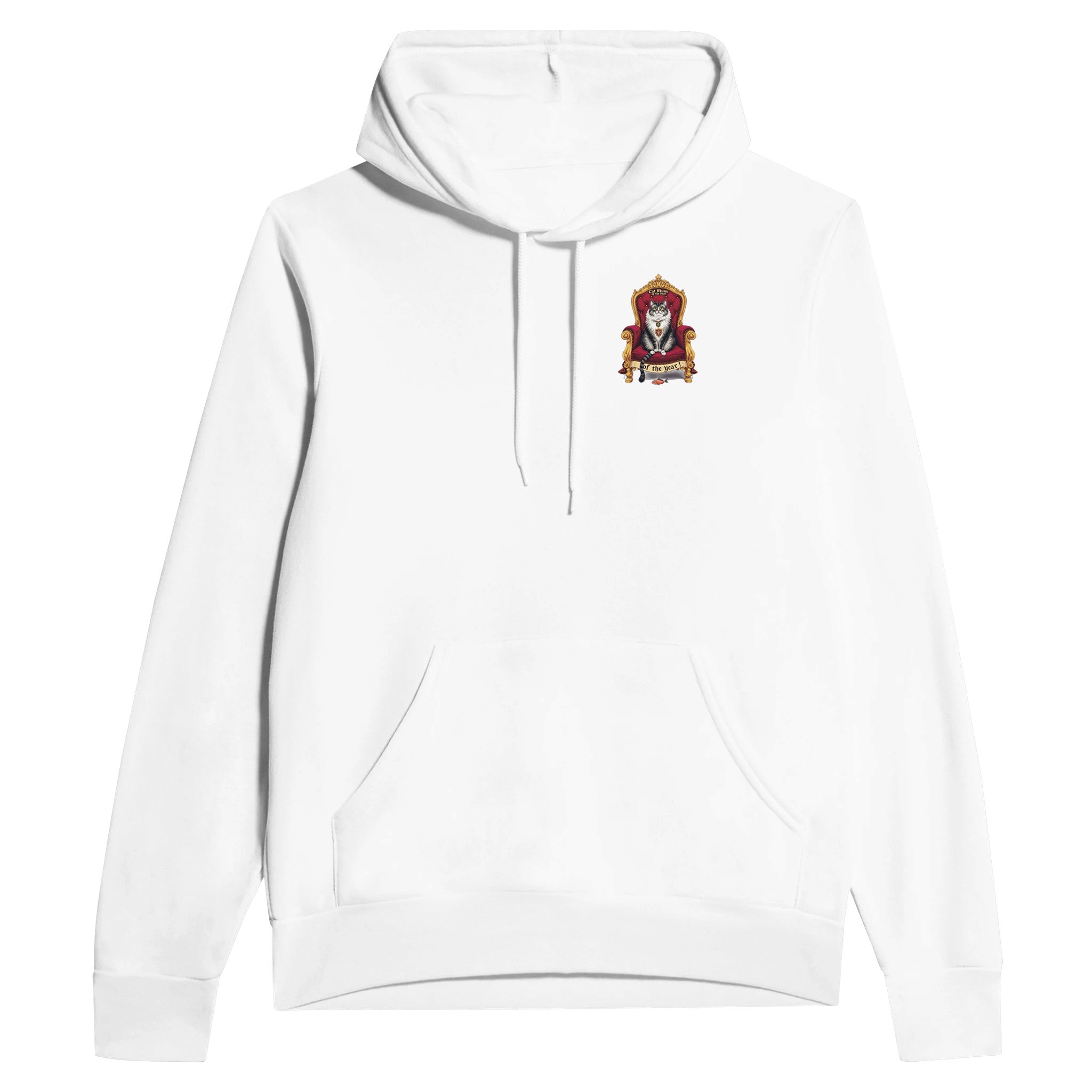 Cat Royal Portrait Spoof Hoodie Pullover Unisex Cotton UK — Hoodie | Wild Thread Co UK