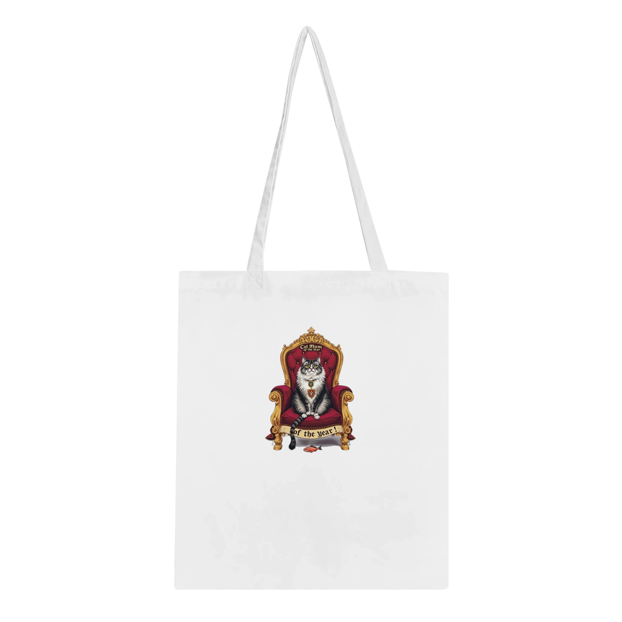 Cat Royal Portrait Spoof Cotton Shopper UK — Tote Bag | Wild Thread Co UK